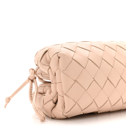 Bottega Veneta Nappa Intrecciato The Mini Pouch Almond 8 of 9
