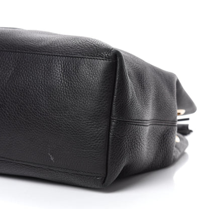 Gucci Pebbled Calfskin Medium Soho Chain Shoulder Bag Black 7 of 14