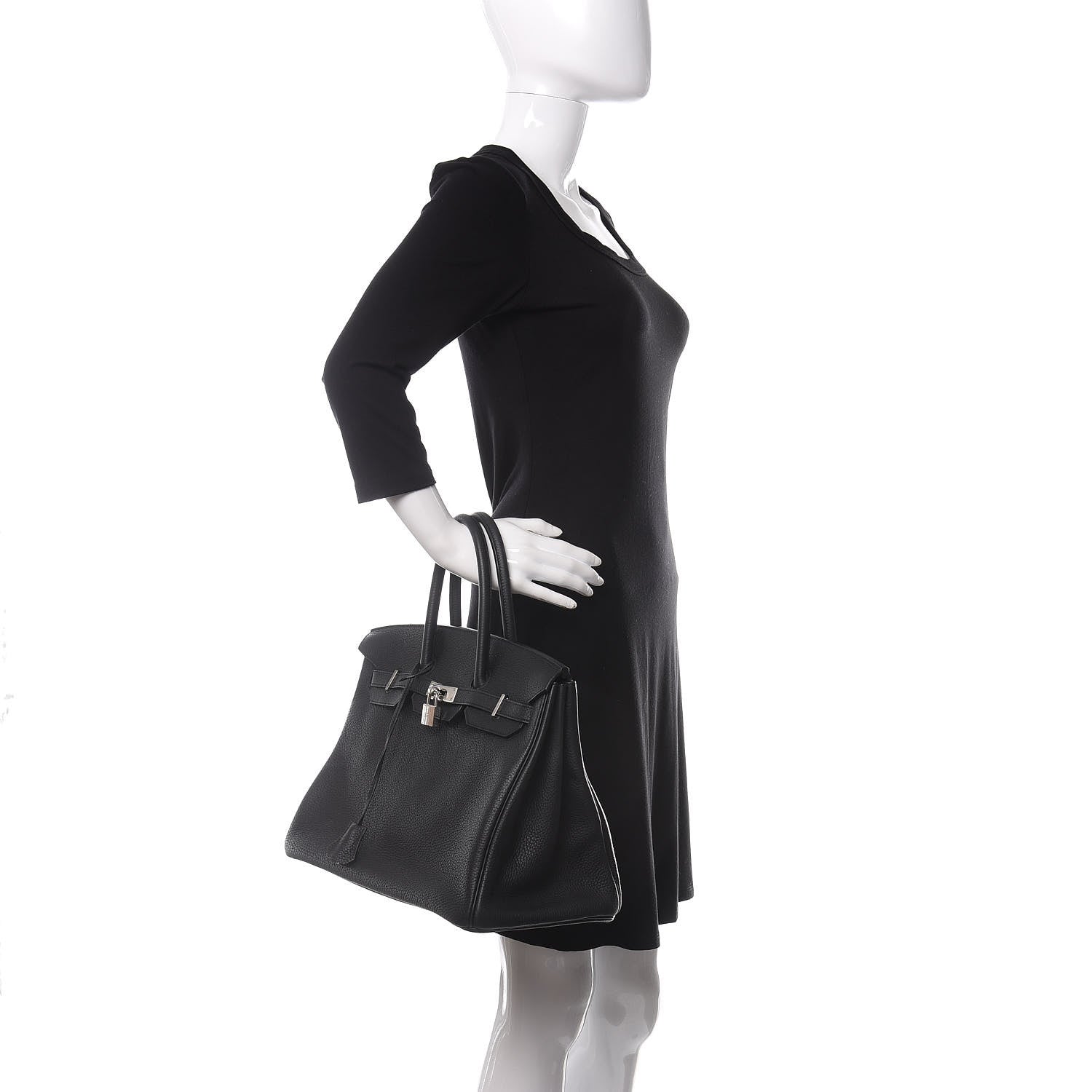 Hermes Togo Birkin 35 Black 2 of 11