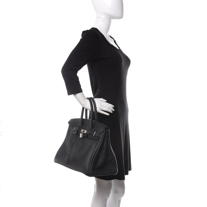 Hermes Togo Birkin 35 Black 2 of 11