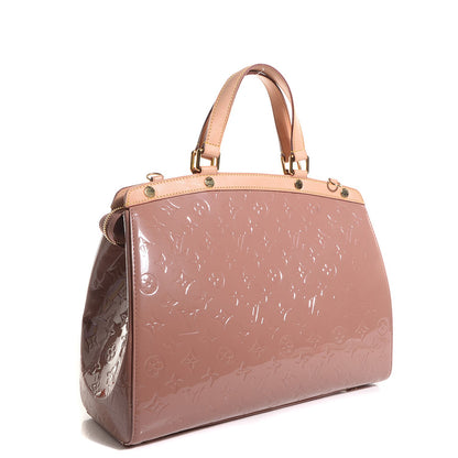 Louis Vuitton Vernis Brea GM Rose Velours 3 of 8