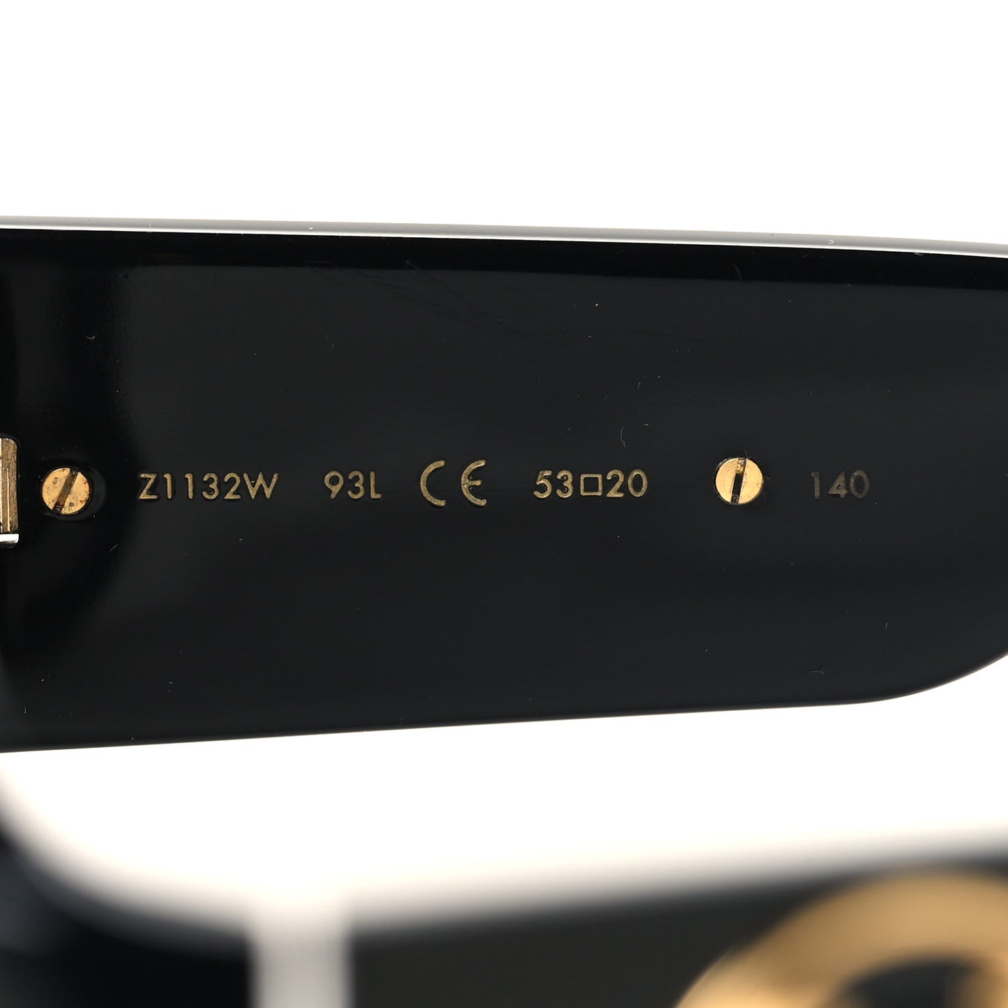 Acetate Paris Texas Sunglasses Black