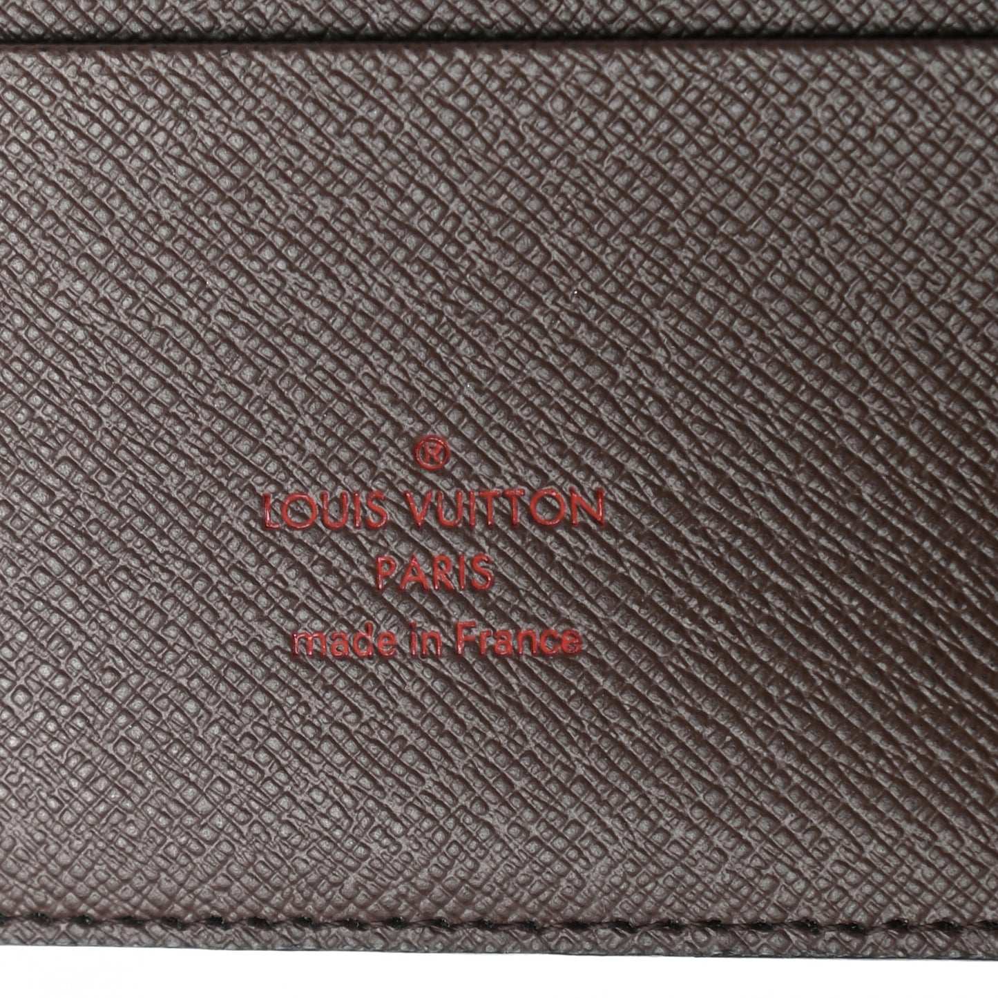Damier Ebene Large Ring Agenda Cover