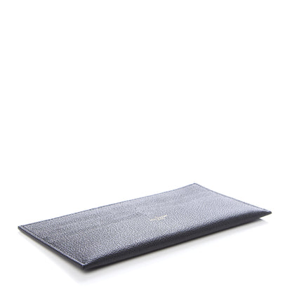 Louis Vuitton Calfskin Felicie Chain Wallet Card Holder Insert Black 4 of 6