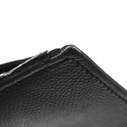Saint Laurent Grain De Poudre Portefeuille Bi-Fold Wallet Black 9 of 10