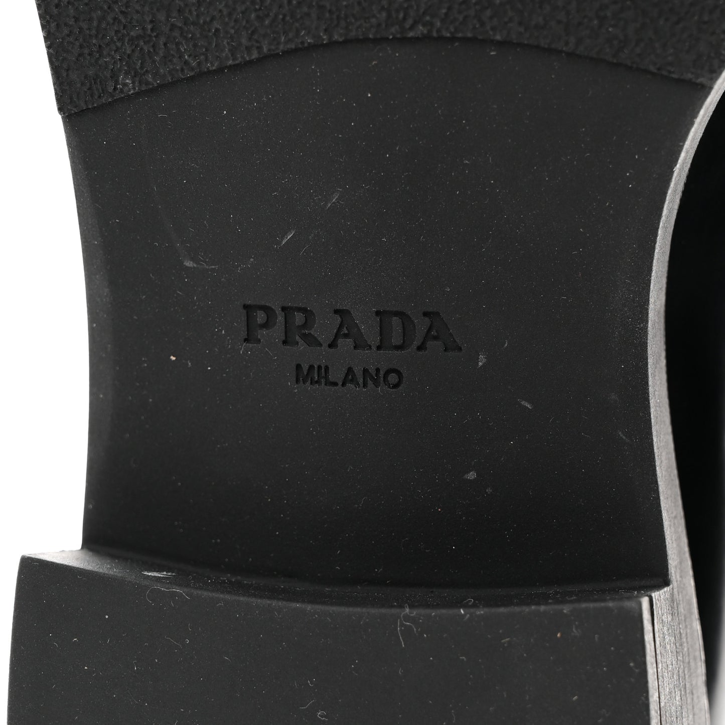Spazzolato Metal Triangle Logo 50mm Loafers 40 Black