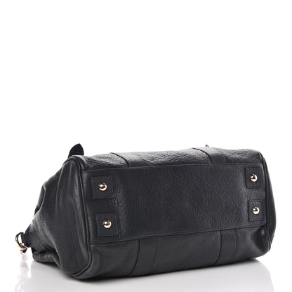 Mulberry Goatskin Heritage Bayswater Satchel Nightshade Blue 4 of 11