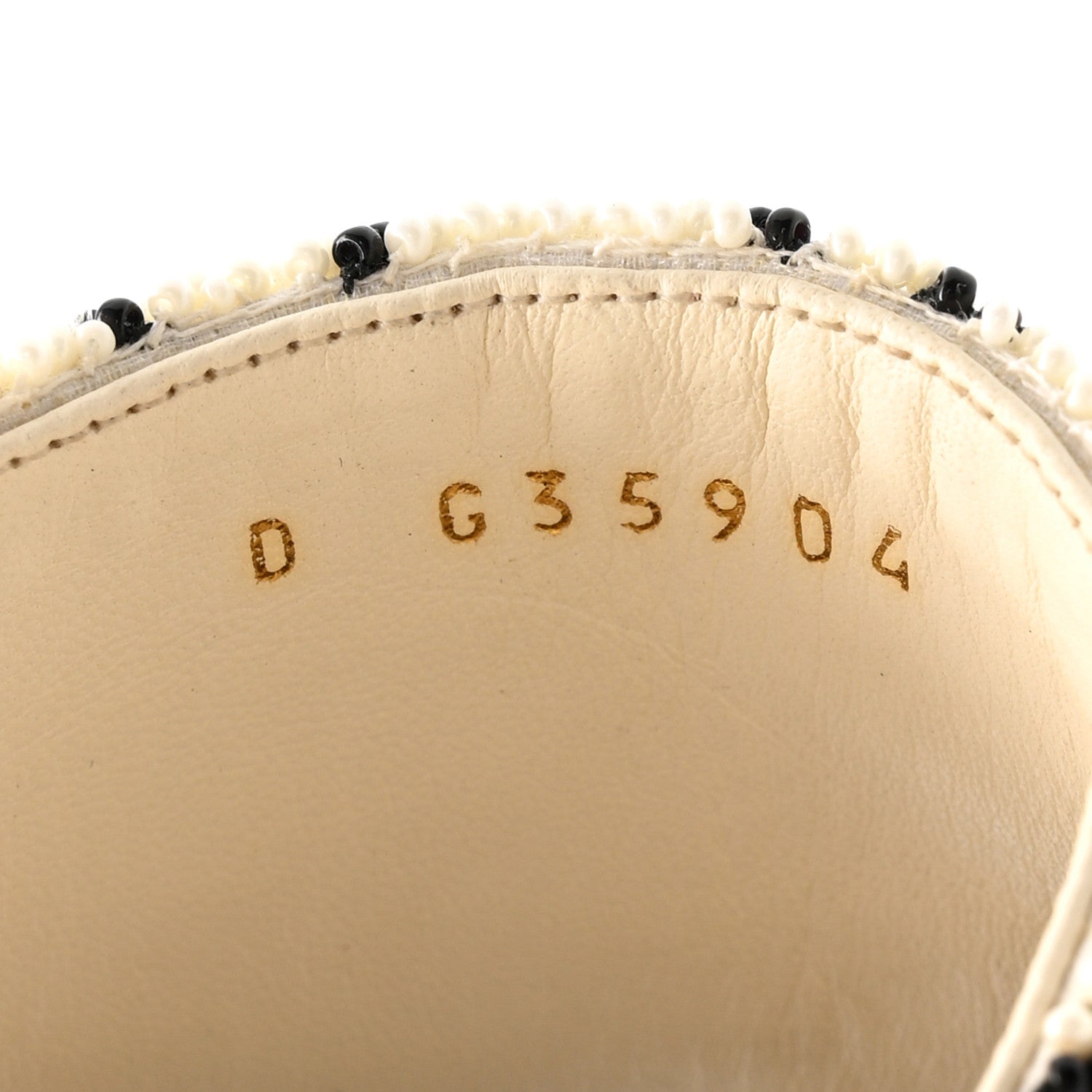Chanel Pearl Embroidery CC Mules 38.5 Black White 9 of 12