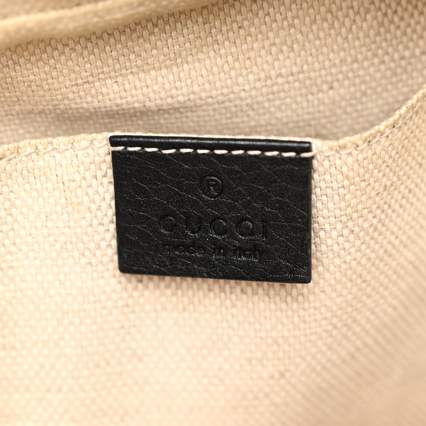 Pebbled Calfskin Small Soho Disco Bag Black