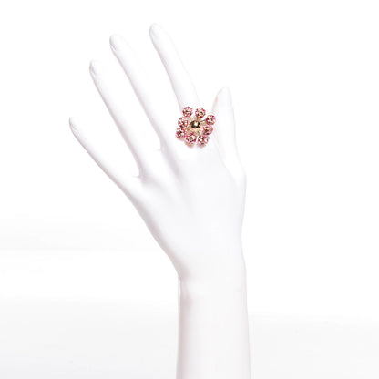 Louis Vuitton Swarovski Crystal 1001 Nuits Ring Medium 6.5 2 of 4