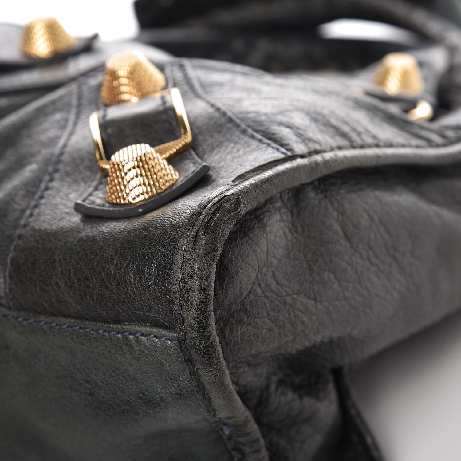 Balenciaga Agneau Giant 21 Gold Hardware City Anthracite 10 of 12