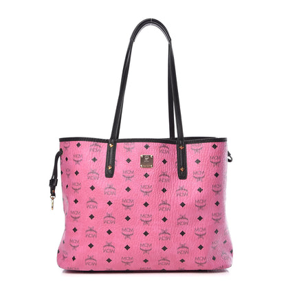 MCM Visetos Medium Liz Reversible Shopper Tote Pink 1 of 20