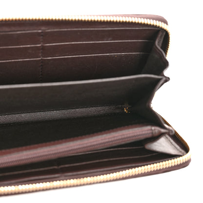 Gucci Guccissima GG Pierce Zip Around Wallet Dark Brown 5 of 11