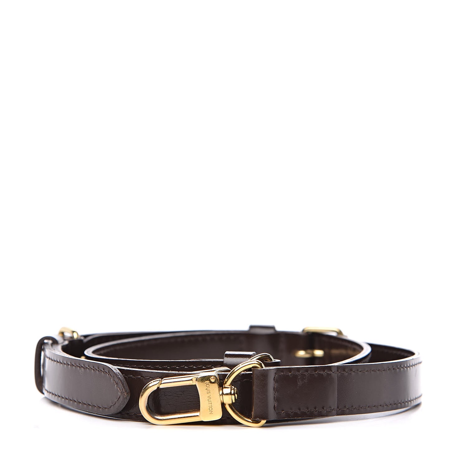 Calfskin Adjustable Speedy Bandouliere Shoulder Strap Brown