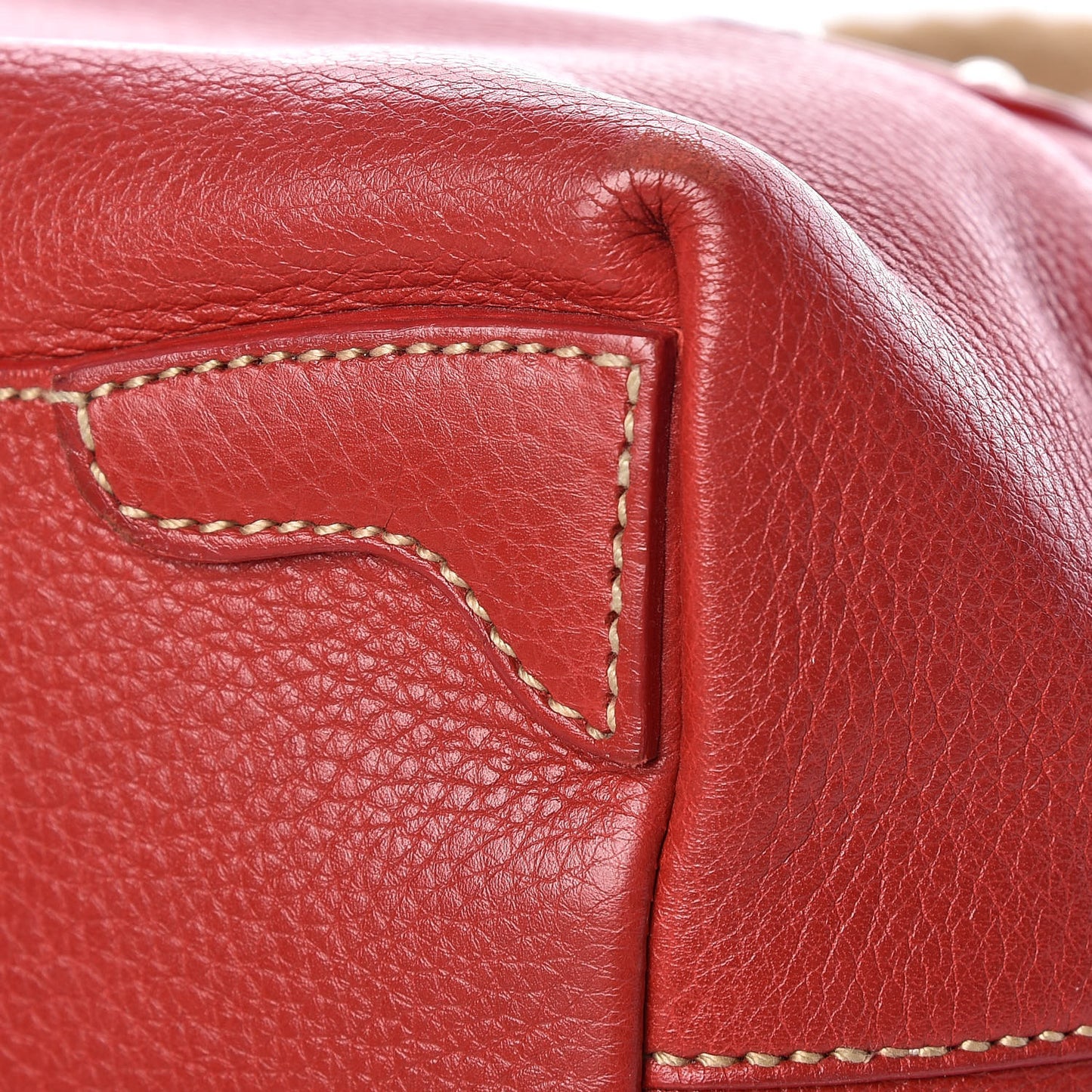 Vitello Daino Rope Mini Tote Rosso