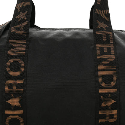 Fendi Nylon 1925 Small Duffel Bag Black 8 of 10