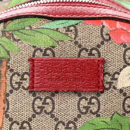 Gucci GG Supreme Monogram Tian Web Small Day Backpack Beige Multicolor Red 8 of 14