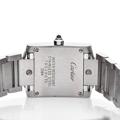 Cartier Stainless Steel 20mm Tank Francaise Quartz Watch 14 of 18