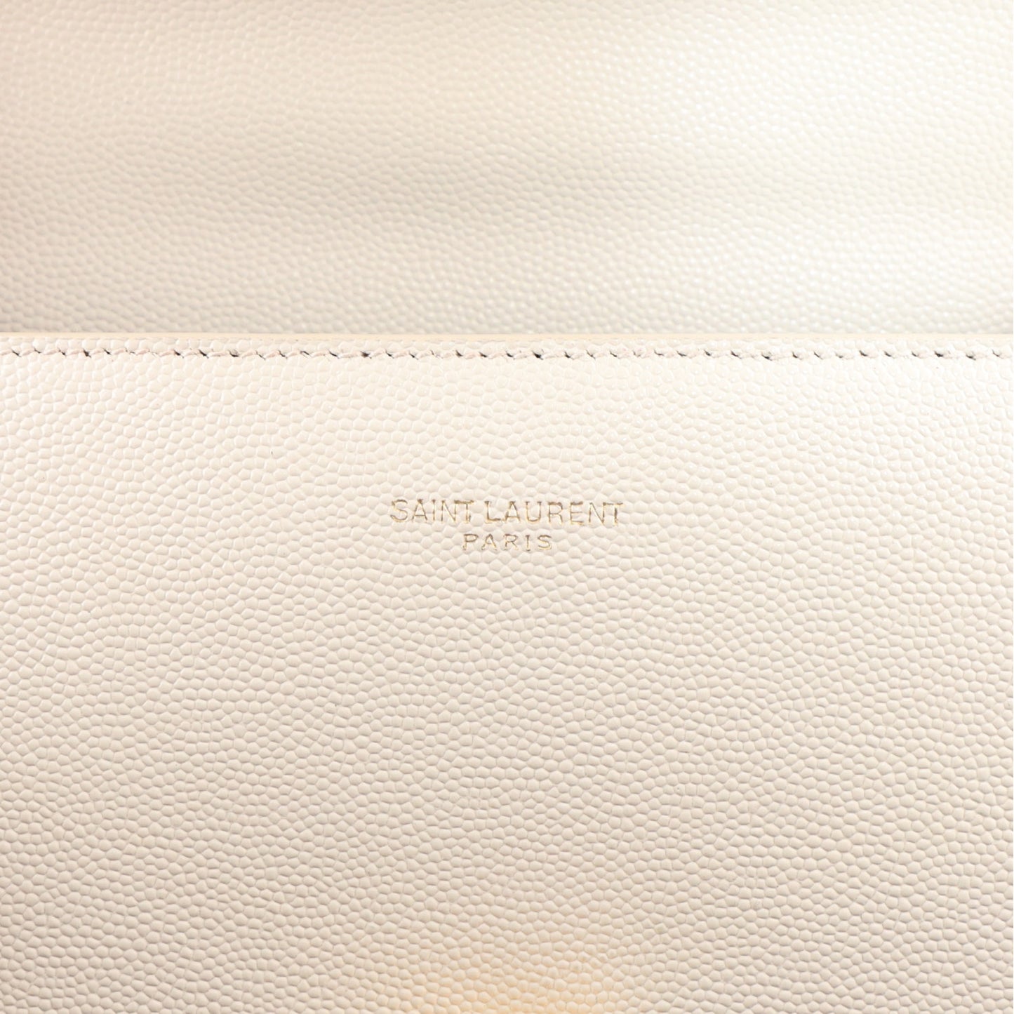 Grain de Poudre Mini Classic Monogram Cassandra Top Handle Crema Soft Rouge Legion
