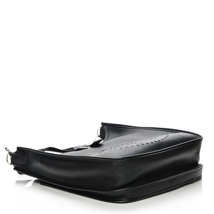Hermes Taurillon Clemence Evelyne III GM Black 4 of 8