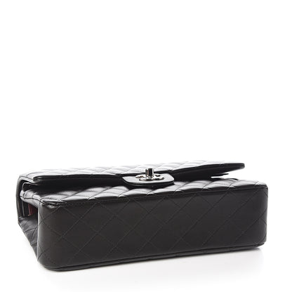Chanel Lambskin Quilted Medium Double Flap Black 3 of 10
