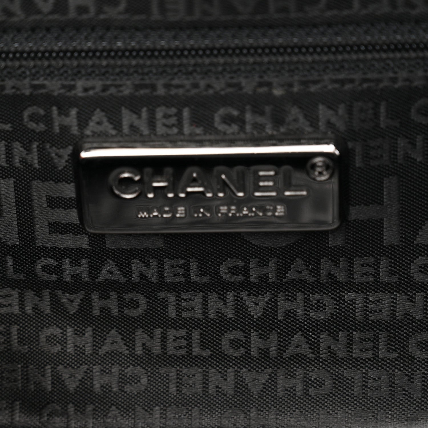 Chanel Distressed Lambskin Lady Braid Frame Bowler Black 6 of 11