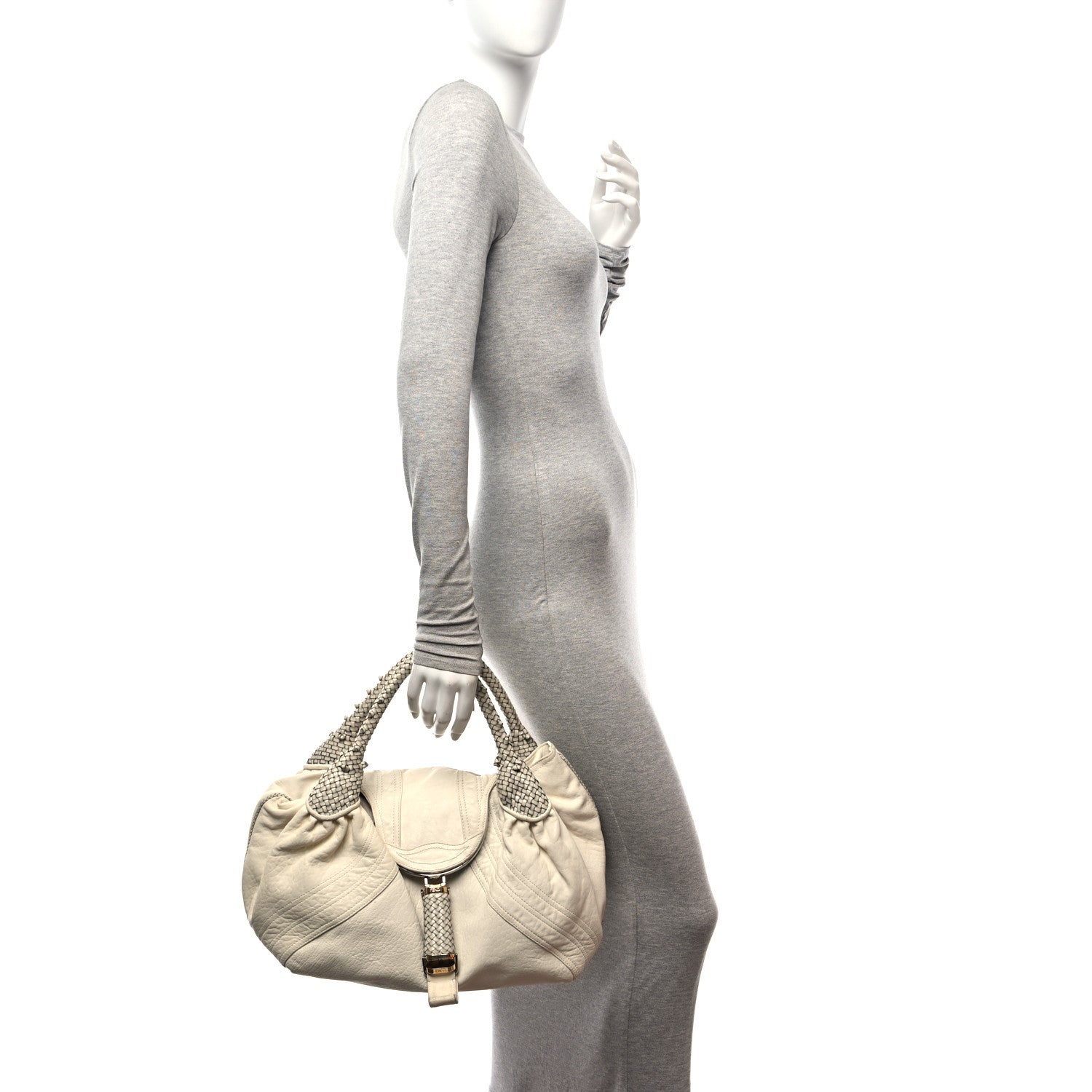 Fendi Nappa Nuvolata Spy White White 2 of 10