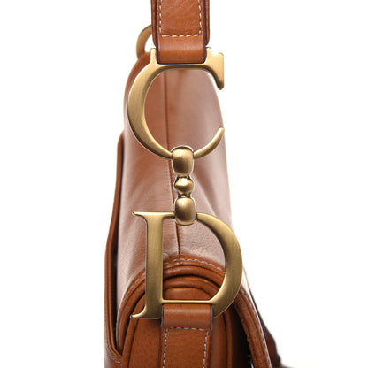Christian Dior Calfskin Saddle Bag Tan 20 of 27