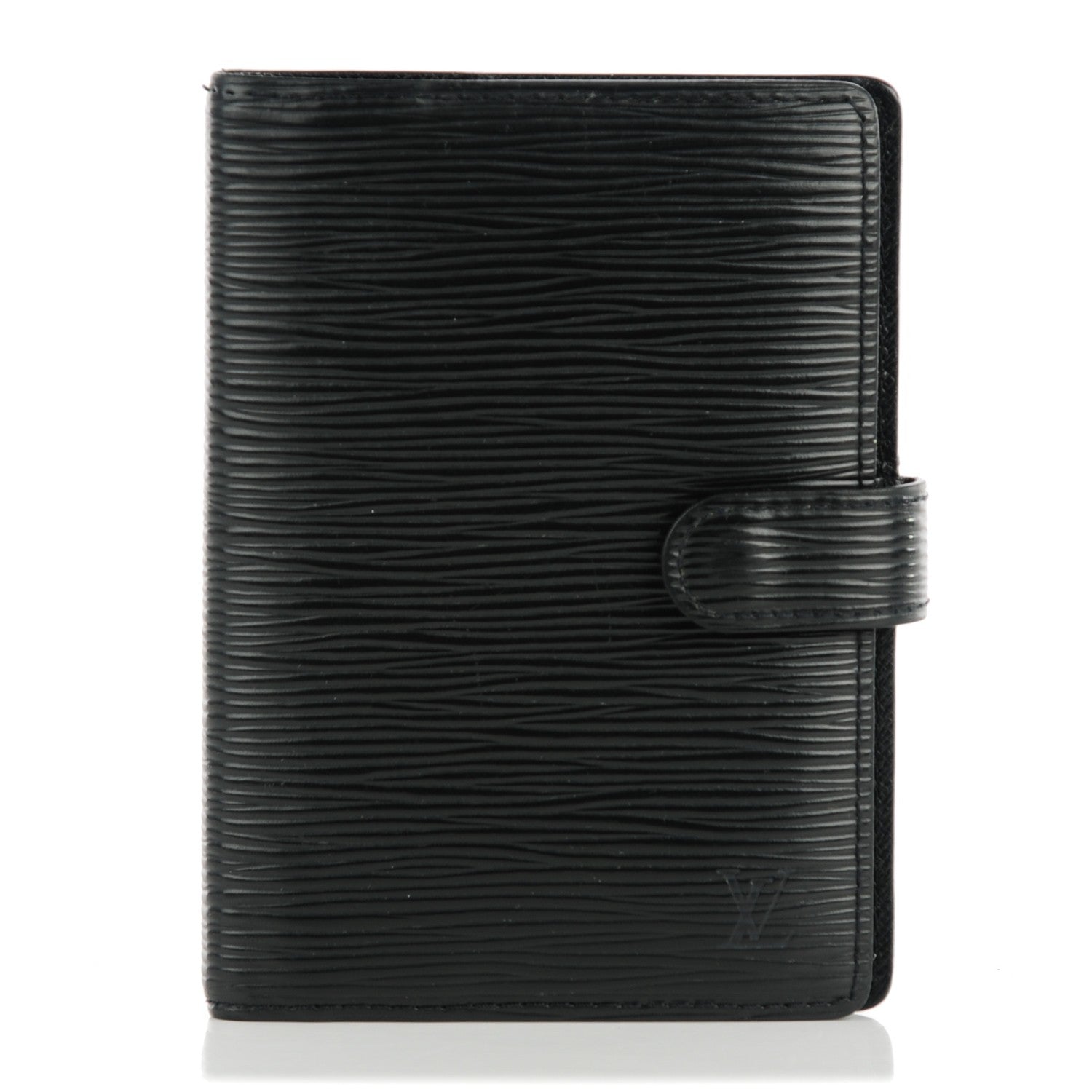 Louis Vuitton Epi Small Ring Agenda Cover Black 2 of 14