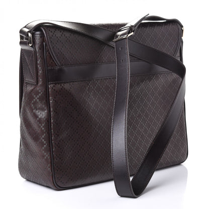 Gucci Bright Diamante Medium Flap Messenger Bag Testa di Moro 2 of 4