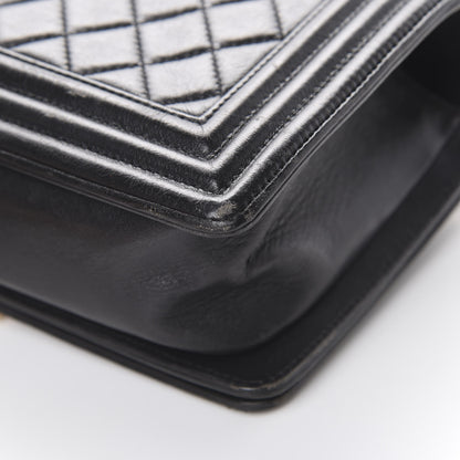 Chanel Calfskin Quilted Medium Boy Flap Black 10 of 20