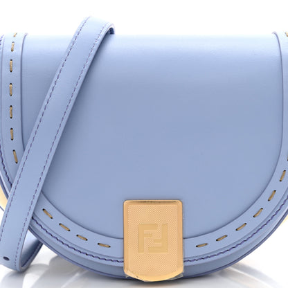 Fendi Vitello King Plexiglass Moonlight Shoulder Bag Azzurro Sky 8 of 8