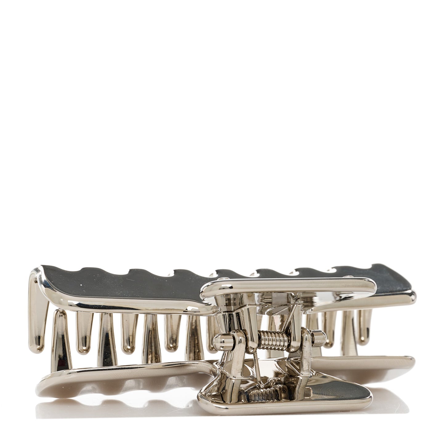 Metal Hair Clip Silver
