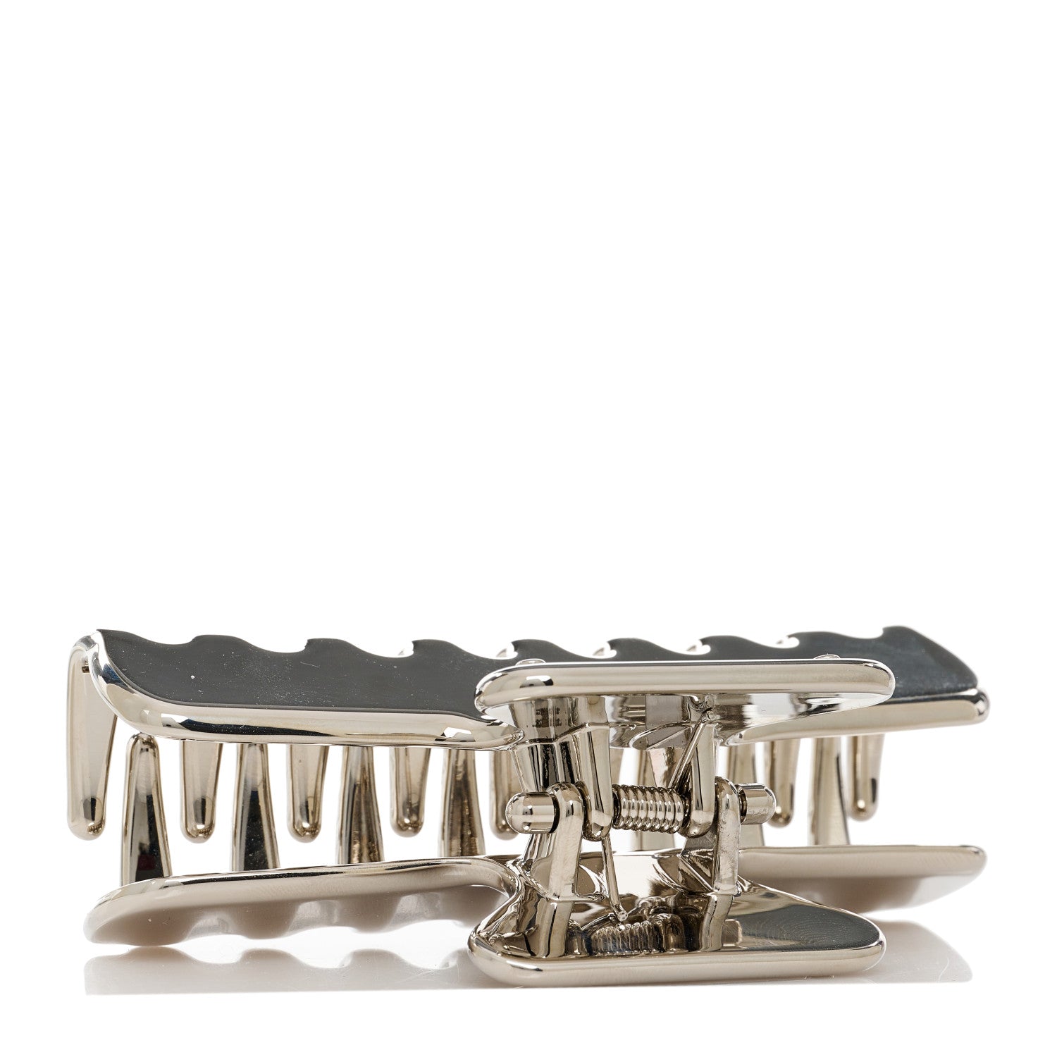 Prada Metal Hair Clip Silver 5 of 5