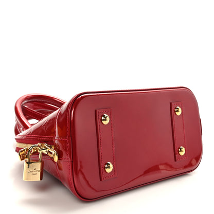 Louis Vuitton Vernis Alma BB Pomme D'Amour 5 of 10