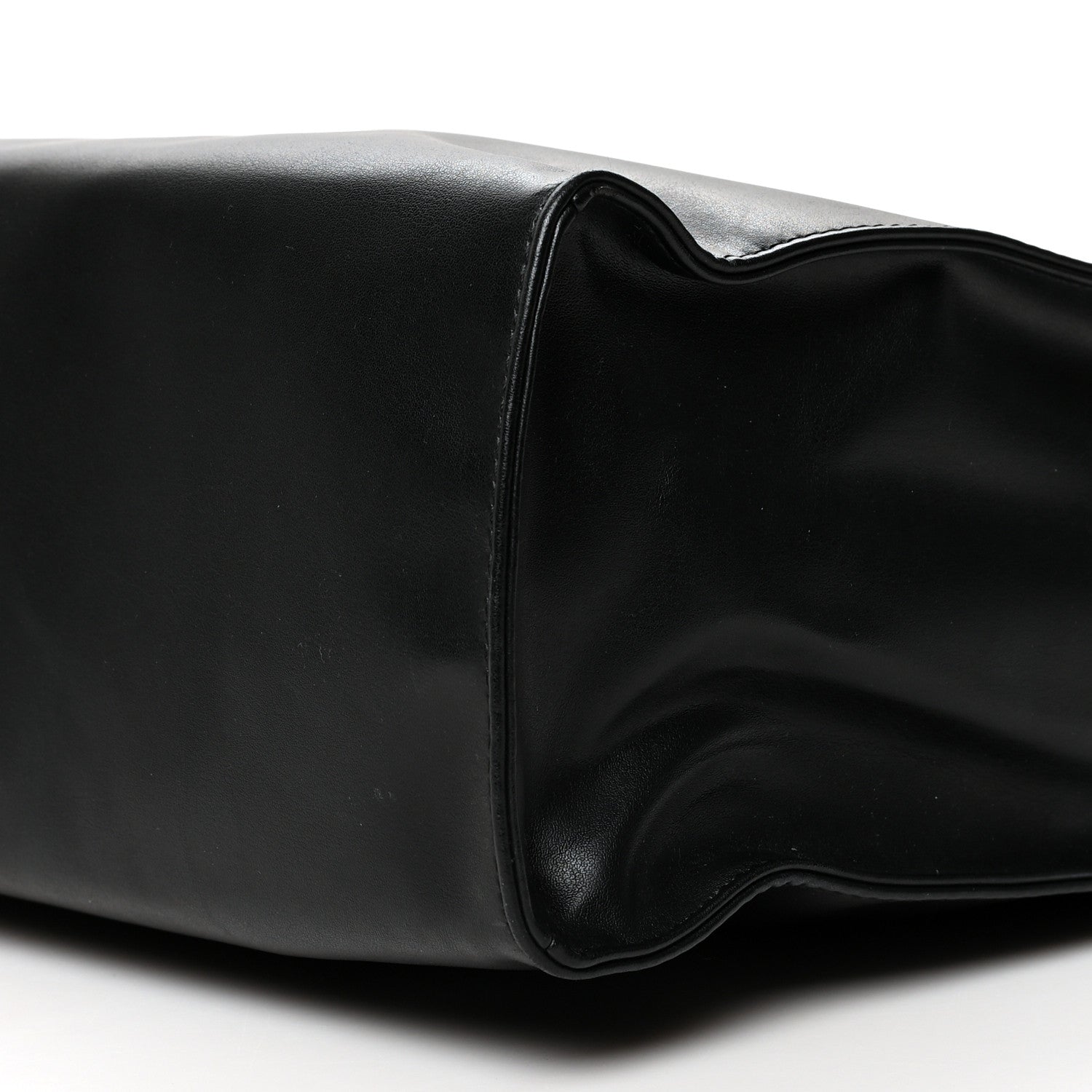 Telfar Vegan Leather Medium Shopping Bag Black 10 of 10
