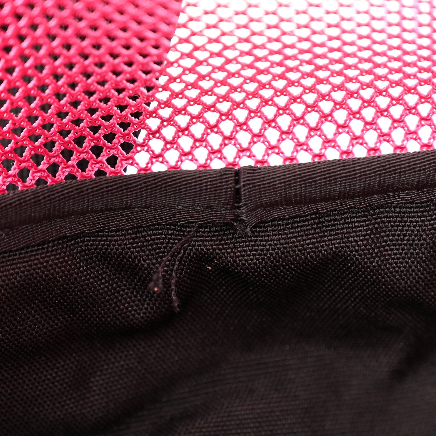 Nylon Mesh Backpack Fuchsia