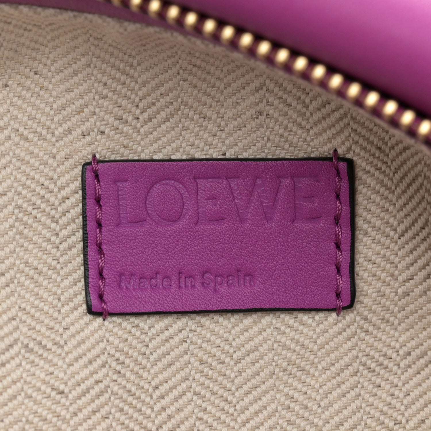 Loewe Calfskin Puzzle Hobo Bright Purple 6 of 10