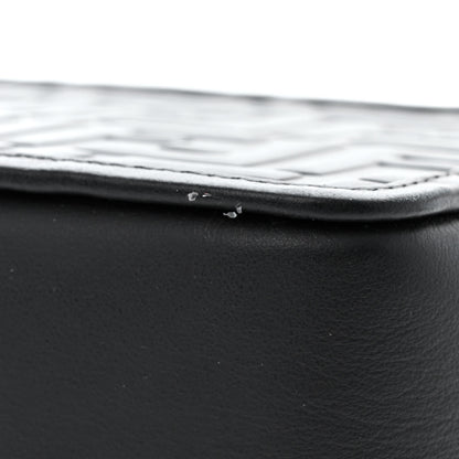Fendi Vitello Century FF 1974 Embossed Mini Camera Case Black 12 of 14