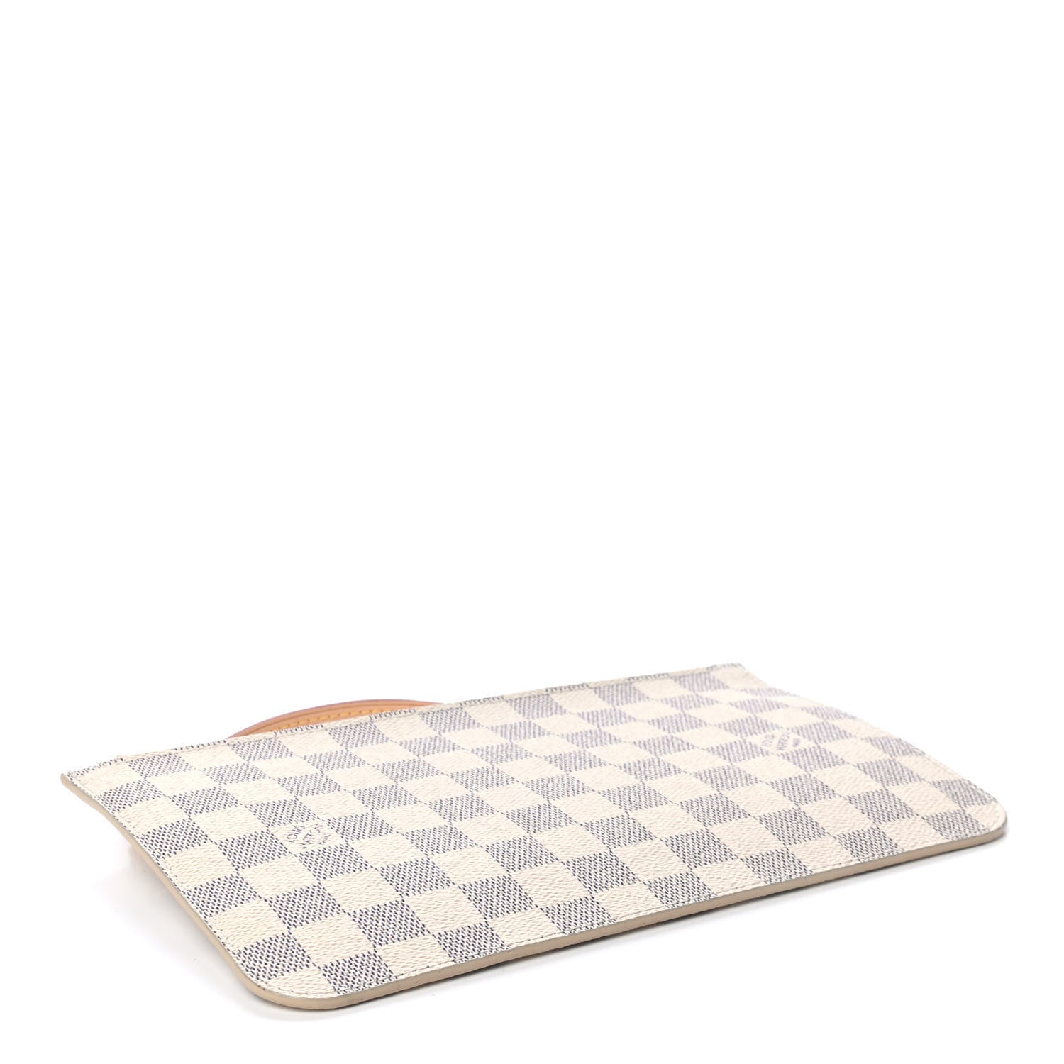 Louis Vuitton Damier Azur Neverfull MM GM Pochette Rose Ballerine 3 of 4