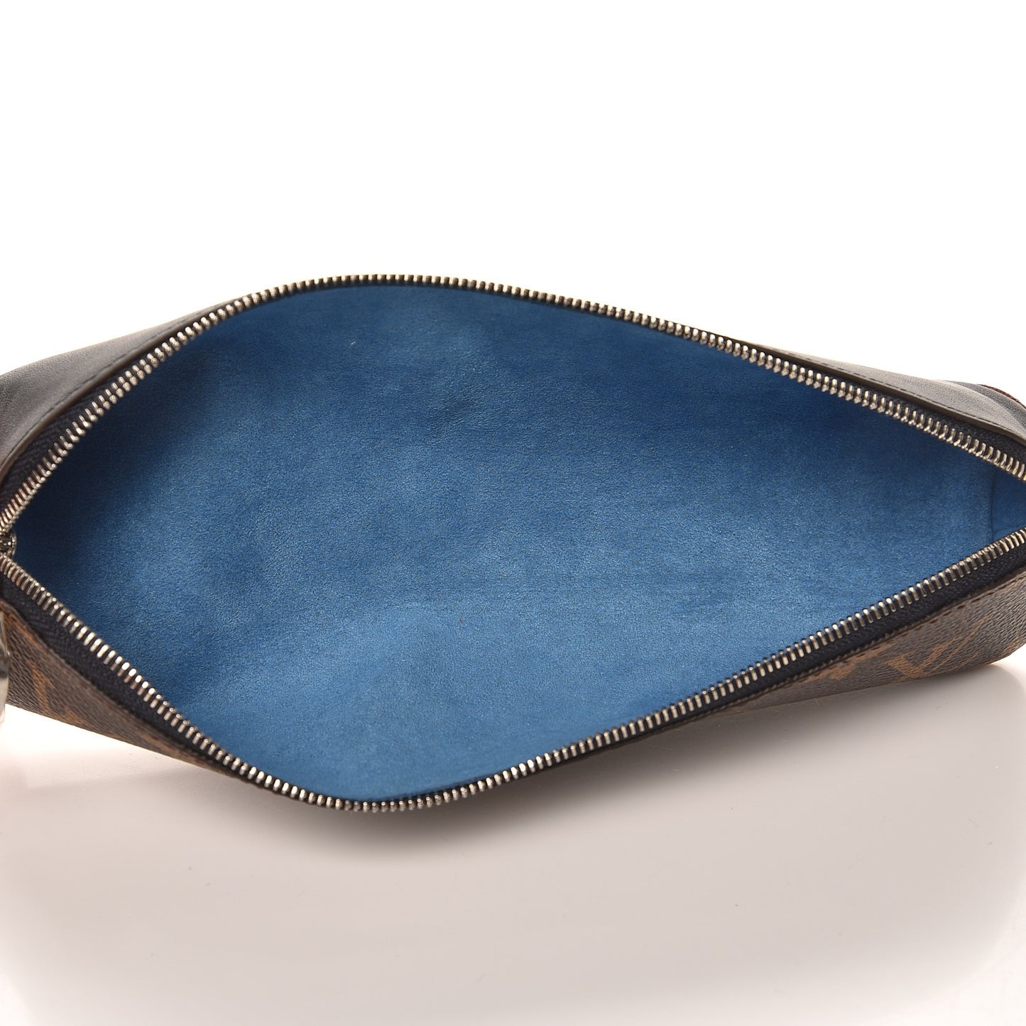 Monogram Elizabeth Pencil Pouch Black