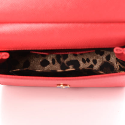 Dolce & Gabbana Dauphine Small Miss Sicily Satchel Roso 7 of 14