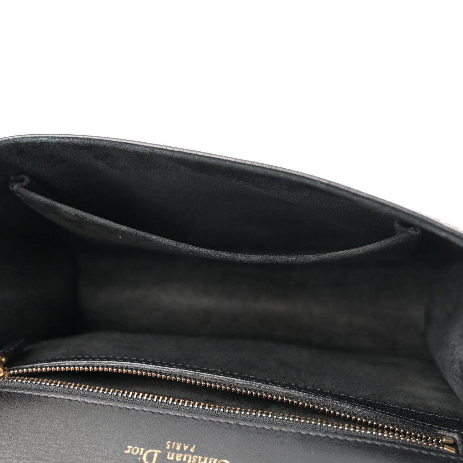 Christian Dior Lambskin Studded Medium Diorama Flap Bag Black 11 of 18