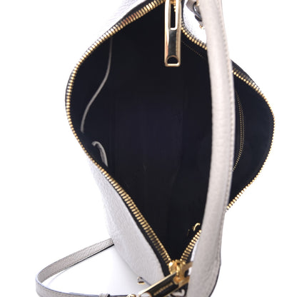 Burberry Heritage Grain Small Ledbury Hobo Stone White 6 of 11