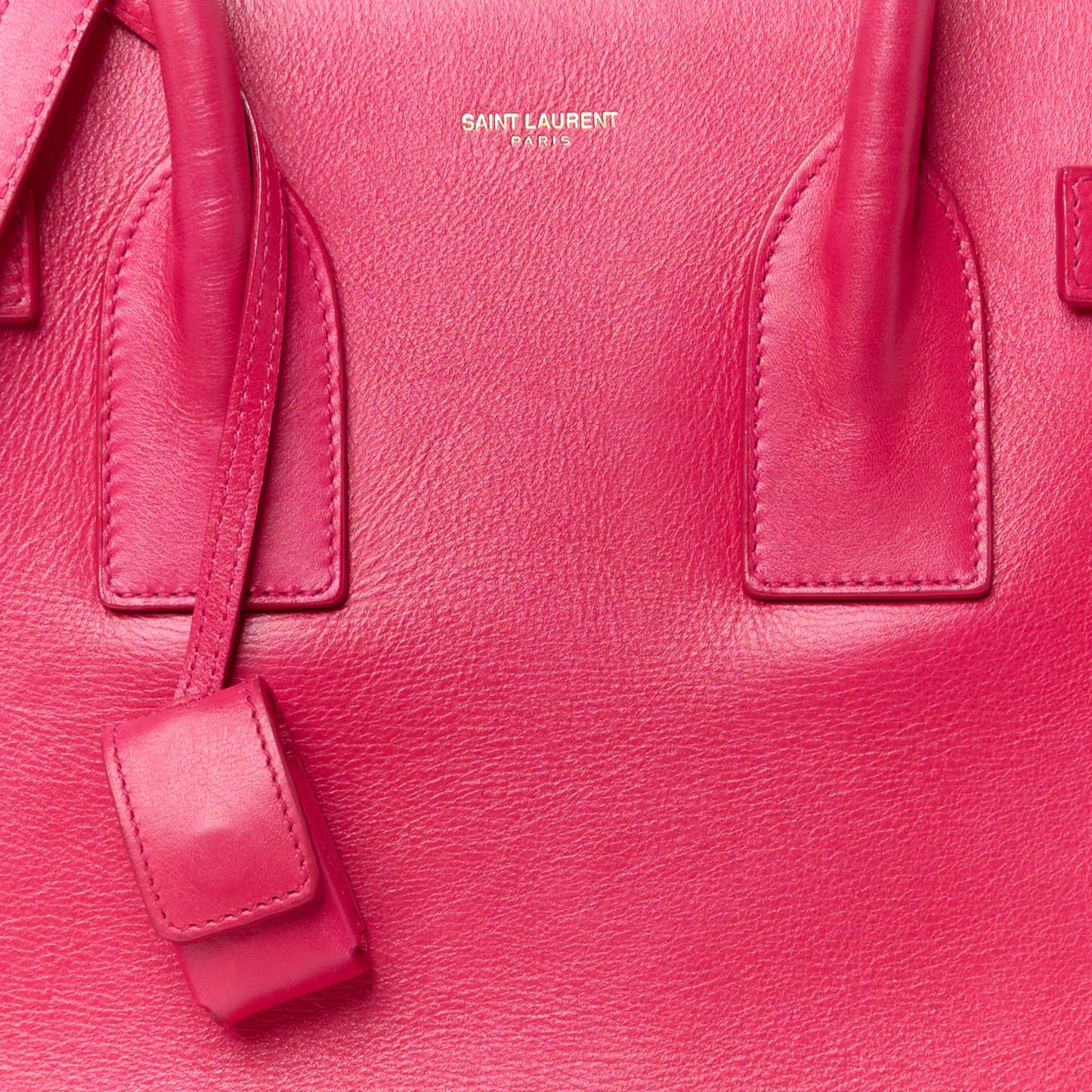 Calfskin Small Sac De Jour Lipstick Pink