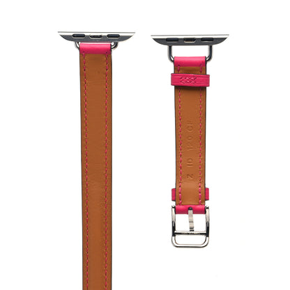 Hermes Swift 41mm Apple Watch Double Tour Band Rose Mexico 3 of 7