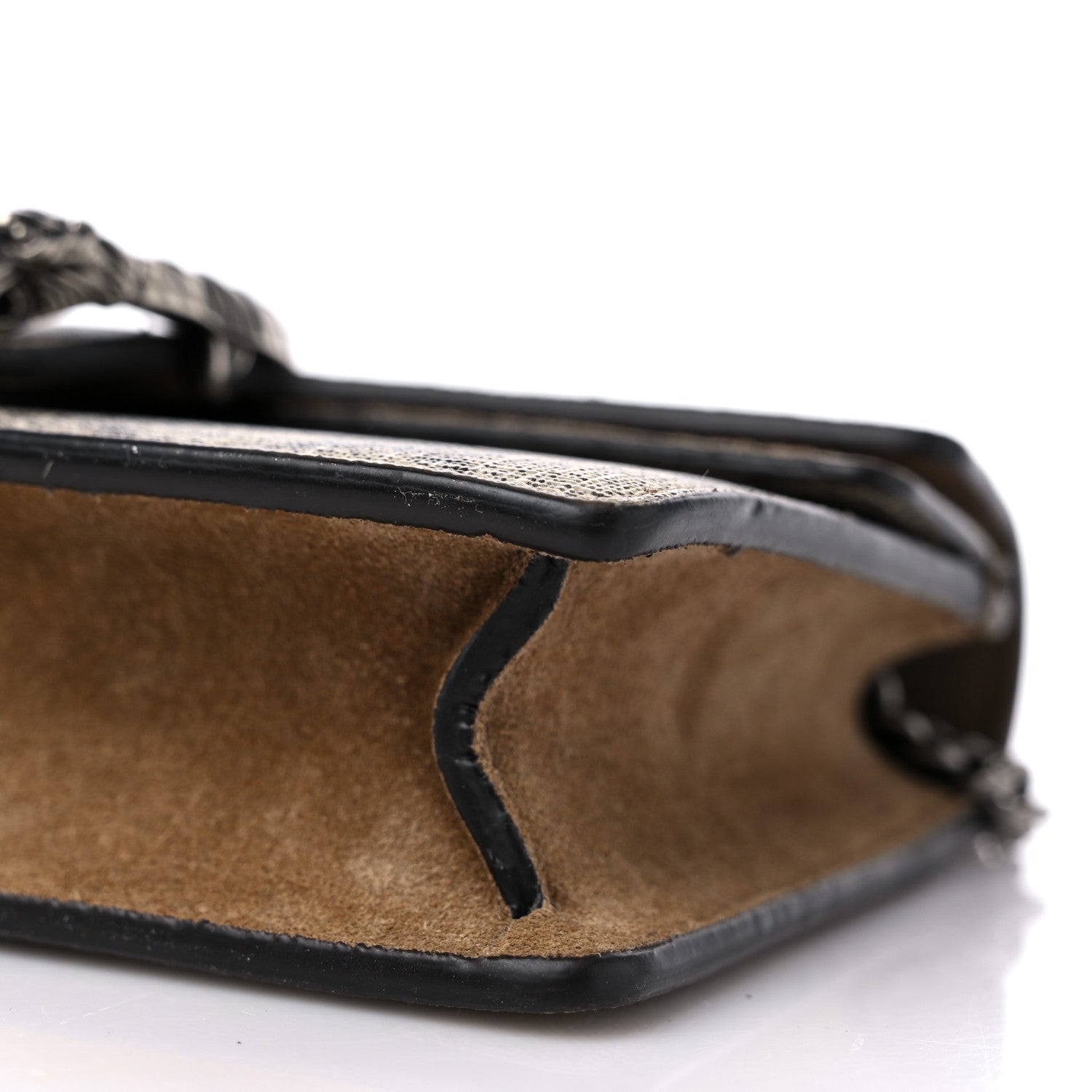 Gucci GG Supreme Monogram Super Mini Dionysus Shoulder Bag Taupe 8 of 9