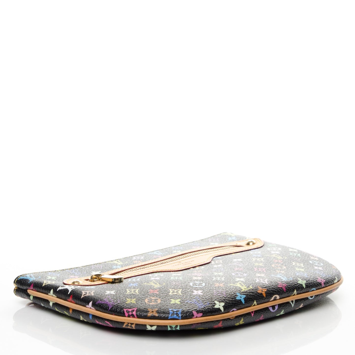 Monogram Multicolor Pochette Plate GM Black