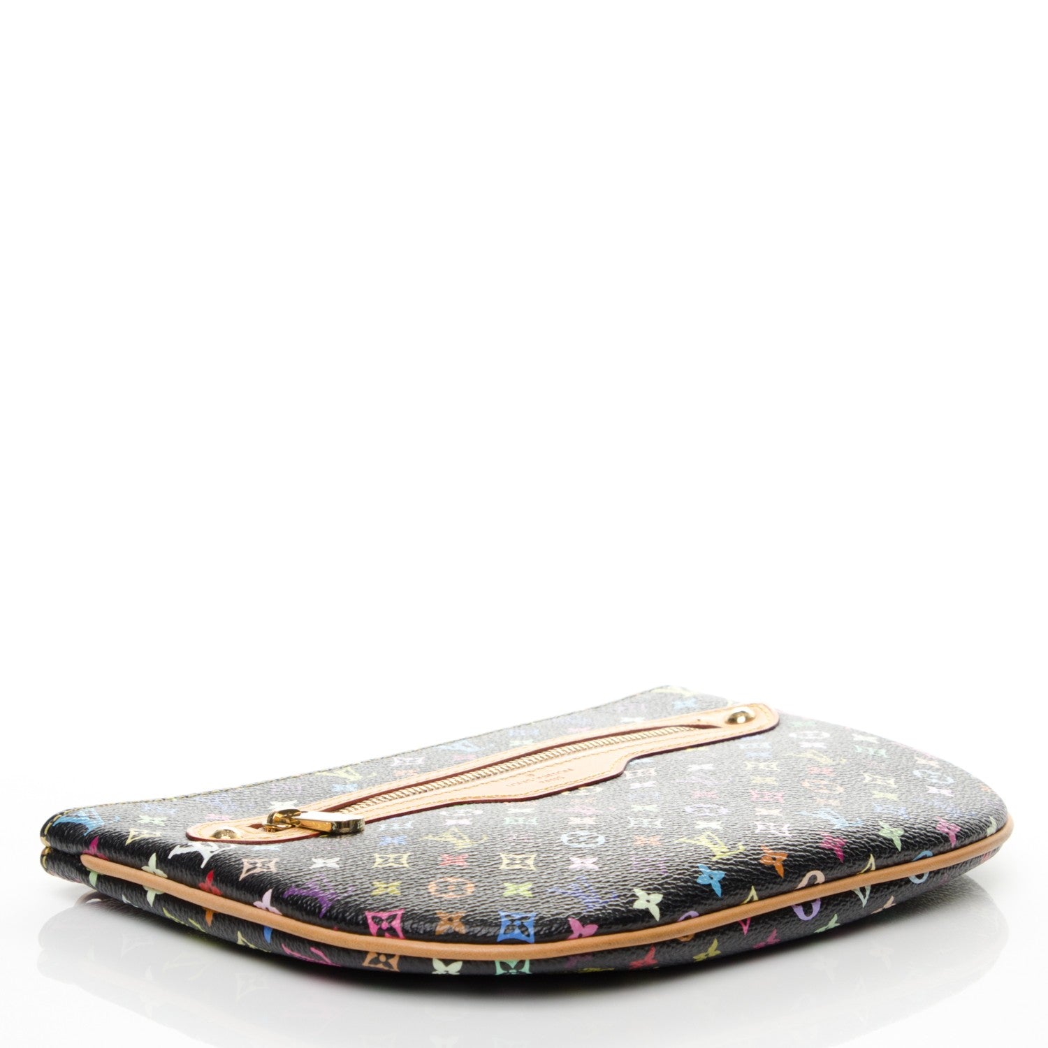 Louis Vuitton Monogram Multicolor Pochette Plate GM Black 4 of 6