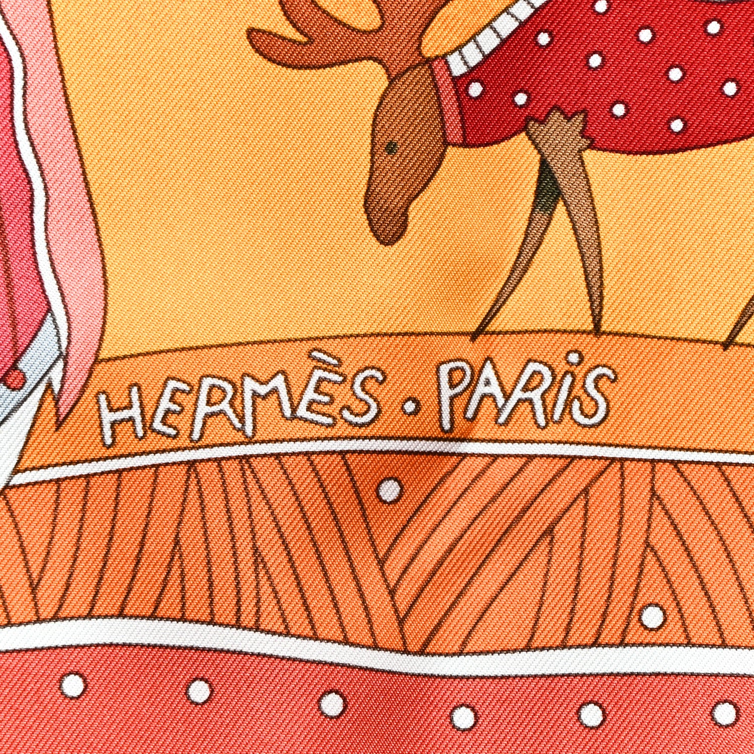 Hermes Silk La Vie Du Grand Nord Scarf 90 4 of 11